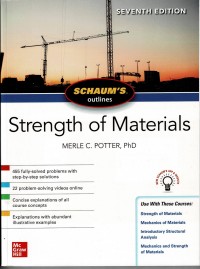 Image of Schaum's Outline Strengh of Materials 7th Edition
