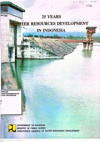 Image of 25 Years Water Resources Development in Indonesia
