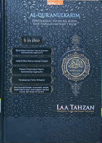Image of Al-Qur'anulkarim: Terjemahan Tafsir Bil Hadis dan Hafalan Mudah 5 Blok