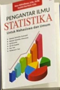 Image of Pengantar ilmu Statistika : Untuk Mahasiswa dan Umum