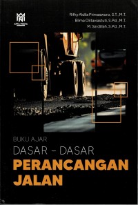 Image of Buku Ajar Dasar - Dasar Perancangan Jalan