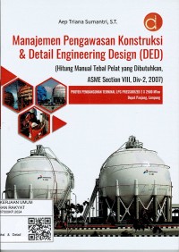 Image of Manajemen Pengawasan Konstruksi & Detail Engineering Design (DED)