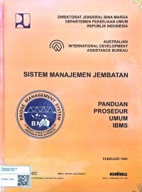 Image of Sistem Manajemen Jembatan: Panduan Prosedur Umum IBMS