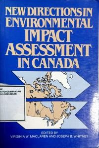 Image of New Directions in Environtmental Impact Assessment in Canada
