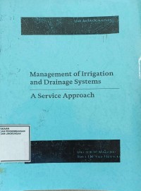 Image of Management of Irigation and Drainage System: A Service Approach