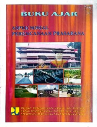 Image of Buku Ajar Aspek Sosial Perencanaan Prasarana