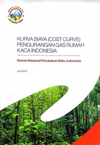 Image of Kurva Biaya (Cost Curve) Pengurangan Gas Rumah Kaca Indonesia