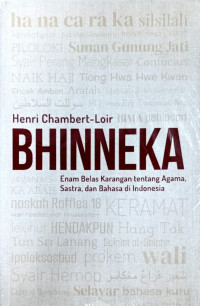 Image of Bhinneka: Enam Belas Karangan tentang Agama, Sastra dan Bahasa di Indonesia