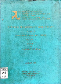 Image of Wonogiri Multipurpose Dam Project Part IV Relocation Road and Bridge Volume II Report on Construction Plan
