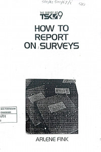 Image of How to Report on Surveys