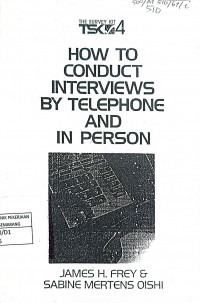 Image of How to Conduct Interviews by Telephone and in Person