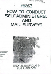 Image of How to Conduct Self-Administered and Mail Surveys
