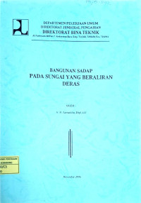 Image of Bangunan Sadap pada Sungai yang Beraliran Deras