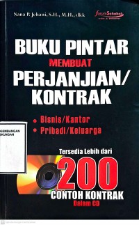 Image of Buku Pintar Membuat Perjanjian/ Kontrak