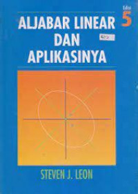 Image of Aljabar Linear dan Aplikasinya
