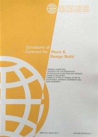 Image of Conditions of Contract for Plant & Design Build