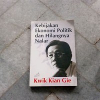 Image of Kebijakan Ekonomi Politik dan Hilangnya Nalar