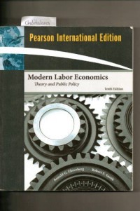 Image of Modern Labor Economics: Theory and Public Policy Tenth Edition