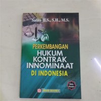 Image of Perkembangan Hukum Kontrak Innominaat di Indonesia