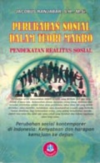 Image of Perubahan Sosial dalam Teori Makro: Pendekatan Realitas Sosial