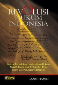Image of Revolusi Hukum Indonesia