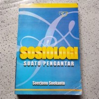 Image of Sosiologi: Suatu Pengantar