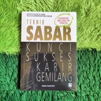 Image of Teknik Sabar Kunci Sukses Karir Gemilang
