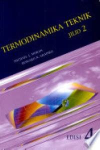 Image of Termodinamika Teknik Jilid 2
