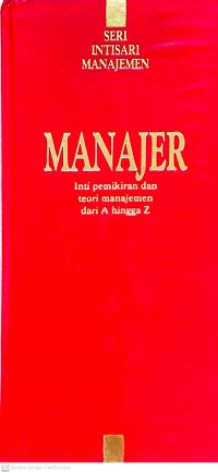 Image of Seri Intisari Manajemen: Manajer