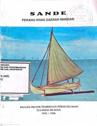 Image of Sande: Perahu Khas Daerah Mandar