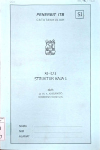 Image of Catatan Kuliah: Struktur Baja I